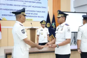 Abdul Samad Rumuar Resmi Pimpin Lapas Kelas III Bandanaira, Perkuat Kontinuitas Kinerja Pemasyarakatan (Dok. Istimewa)