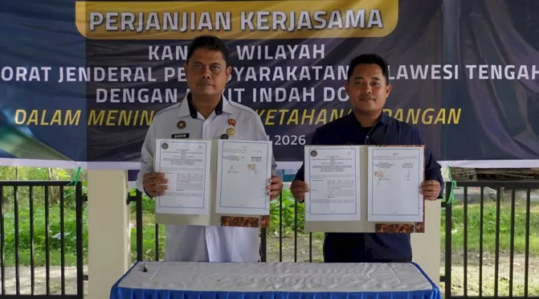 Kanwil Ditjenpas Sulawesi Tengah Gandeng Dunia Usaha Buka Akses Pasar Produk Warga Binaan (Dok. Istimewa)