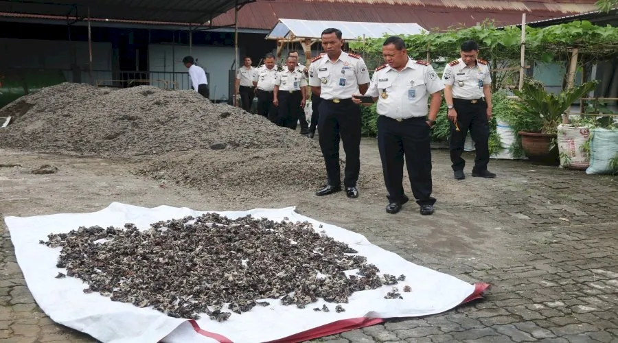 Kakanwil Ditjenpas Tinjau Ketahanan Pangan dan Asimilasi Warga Binaan di Lapas Magelang (Dok. Istimewa)