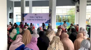 Melalui peringatan Isra Mikraj Nabi Muhammad saw. 1447 Hijriah, Lapas Perempuan Kelas III Palu meneguhkan pembinaan keagamaan sebagai fondasi disiplin, keimanan, serta perbaikan karakter Warga Binaan secara berkelanjutan (Dok. Istimewa)
