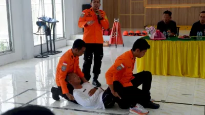 Lapas Kelas IIB Luwuk Perkuat Kesiapsiagaan Bencana melalui Edukasi dan Simulasi Bersama Basarnas Banggai (Dok. Istimewa)