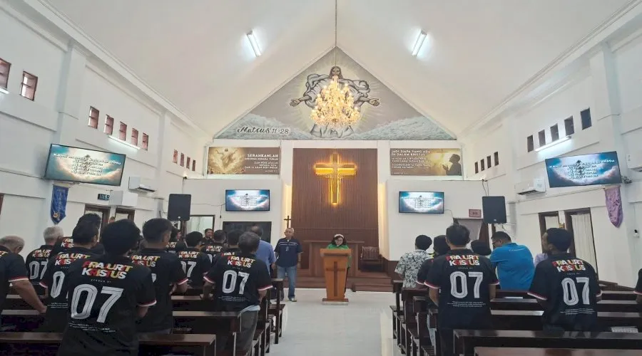 Lapas Cibinong Perkuat Pembinaan Spiritual Warga Binaan Nasrani Melalui Ibadah Gereja Bersama Mitra PGI (Dok. Istimewa)