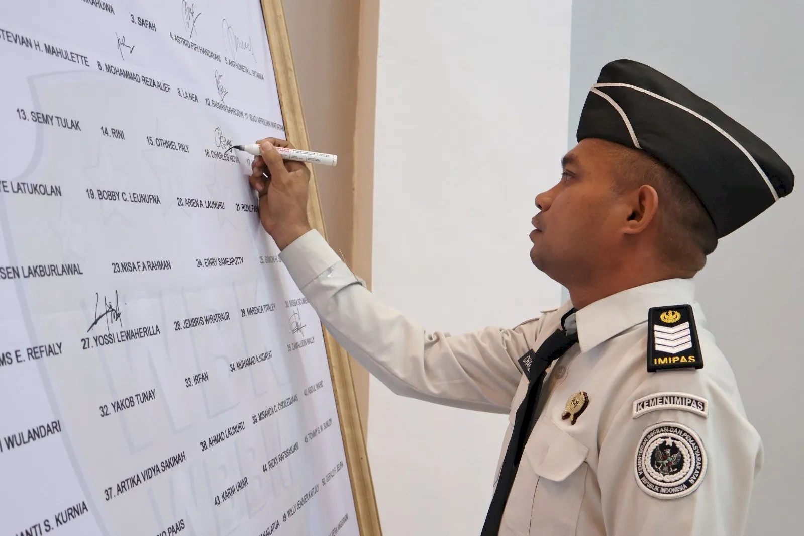 LPKA Ambon Tegaskan Komitmen Zona Integritas Menuju WBK dan WBBM (Dok. Istimewa)