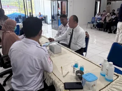 Kalapas Tolitoli Ikuti Donor Darah Hari Bakti Perbendaharaan ke-22 Tahun 2026 (Dok. Istimewa)