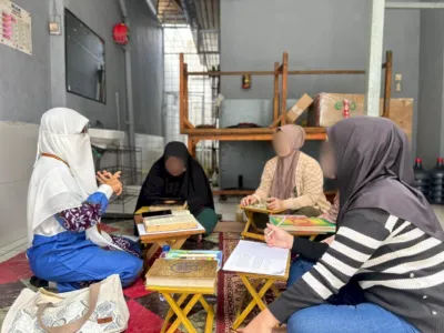Rutan Tanjung Perkuat Pembinaan Rohani melalui Program Baca Tulis Al-Qur’an bagi Warga Binaan (Dok. Istimewa)