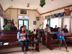 Ibadah Oikumene Perkuat Pembinaan Kerohanian Warga Binaan Kristiani Lapas Kelas IIA Banjarmasin (Dok. Istimewa)