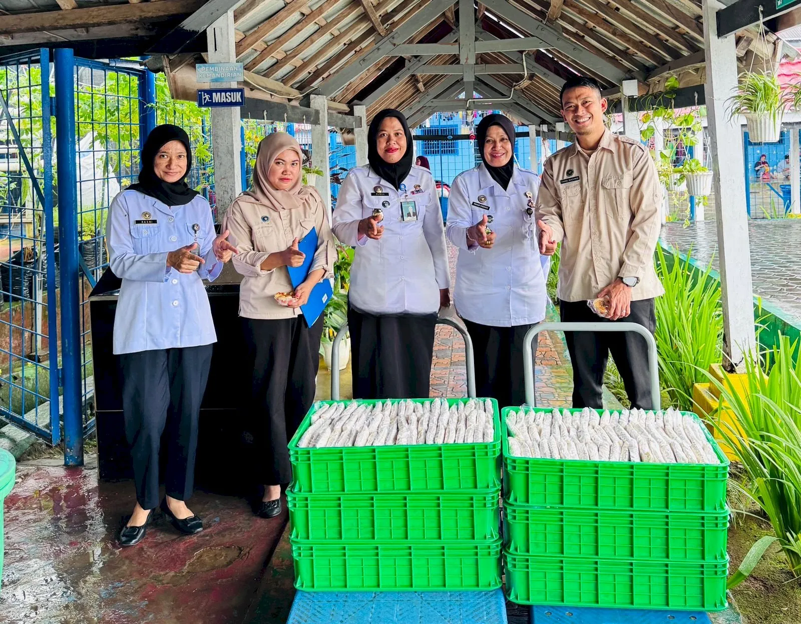 Kanwil Ditjenpas Sulsel Apresiasi Kolaborasi Lapas Perempuan Sungguminasa–SPPG Dukung Program Makan Bergizi Gratis (Dok. Istimewa)