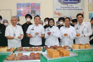 Roti Lezat Buatan Lapas, Warga Binaan Lapas Cibinong Produksi Healthy Bread Bareng Chef Dari Kreasi Dapur Wilmar