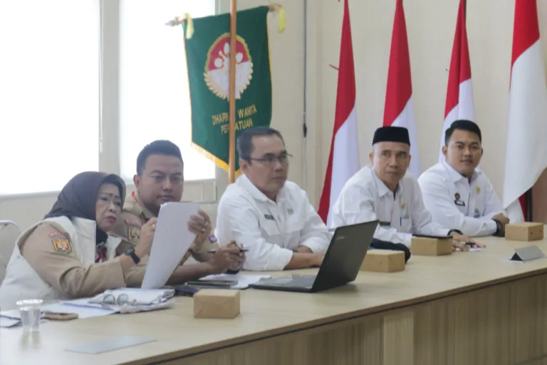Matangkan Gelar Senja 2026, Lapas Cibinong Ikuti Rapat Persiapan Bersama Kwarran Cibinong