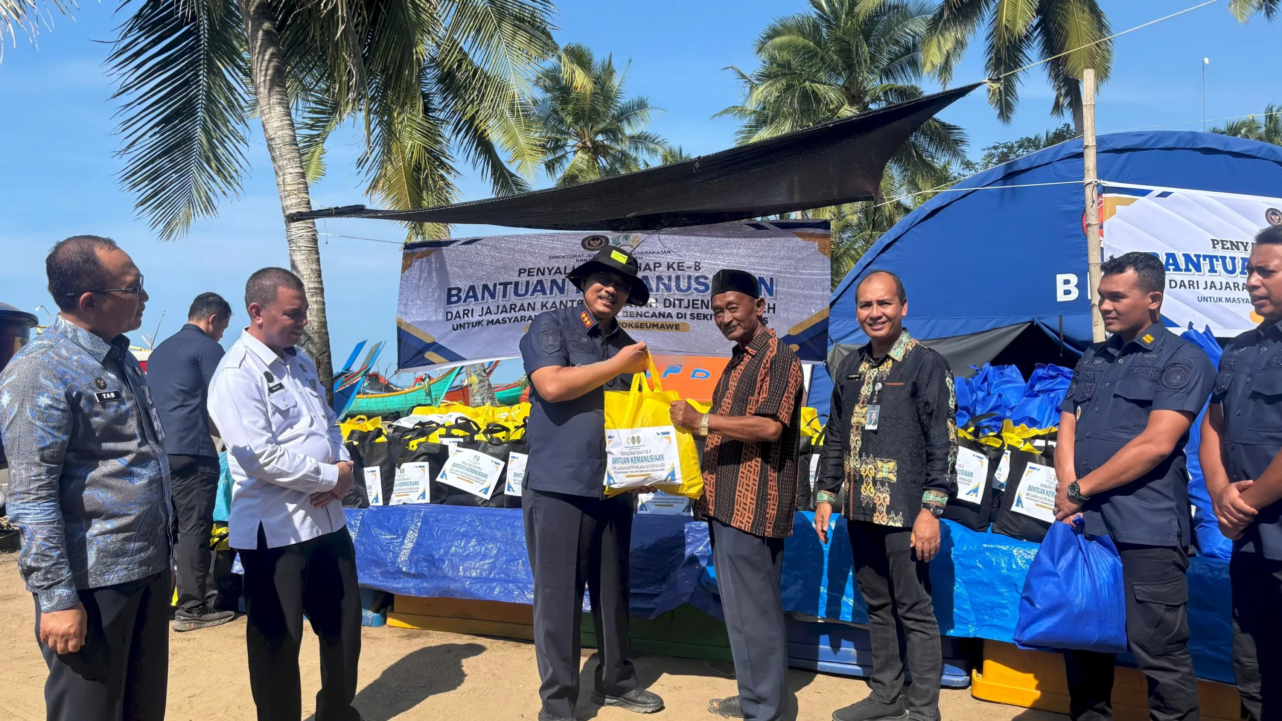 Lapas Lhokseumawe Salurkan Aksi Kemanusiaan Terpadu untuk Korban Banjir Aceh Utara (Dok. Istimewa)