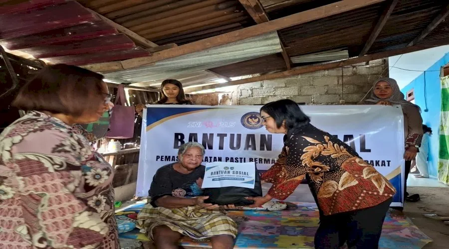 Lapas Perempuan Ambon Salurkan Bantuan Sembako untuk Keluarga Warga Binaan yang Membutuhkan
