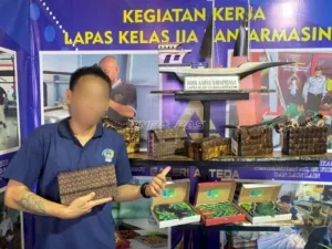 Lapas Banjarmasin Sulap Batok Kelapa Jadi Produk Bernilai, Perkuat Kemandirian Warga Binaan