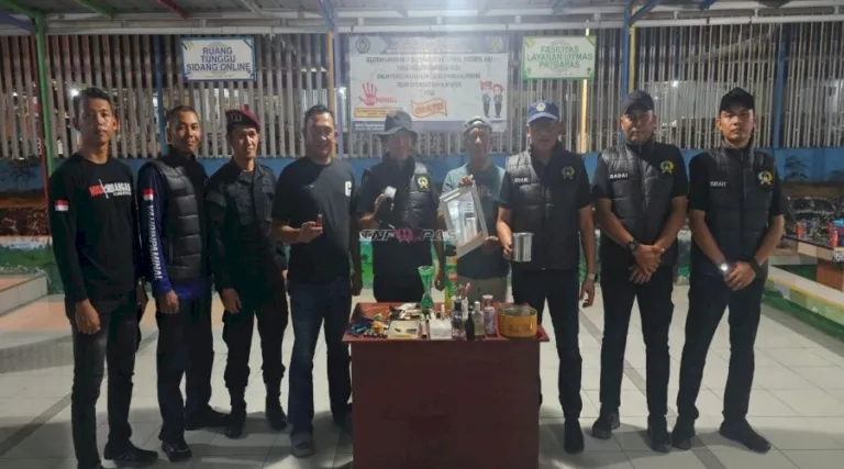 Sidak Kanwil Ditjenpas Babel Pastikan Lapas Pangkalpinang Bersih dari Gangguan Kamtib