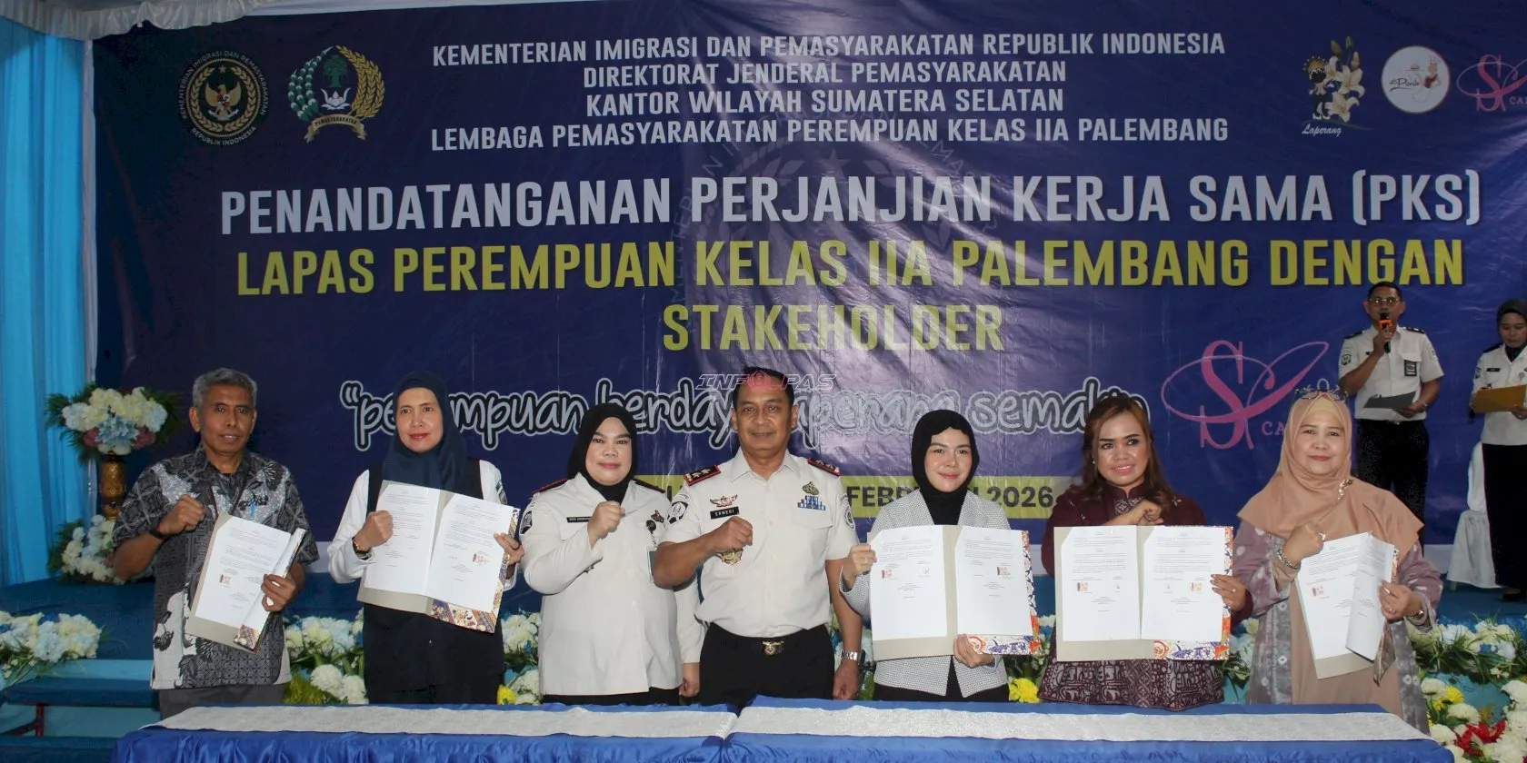 Kanwil Ditjenpas Sumsel Perkuat Sinergi, Lapas Perempuan Palembang Gandeng 57 Stakeholder