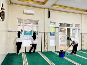 Sambut Ramadan 2026, Lapas Kelas IIA Jember Gelar Kerja Bakti Bersihkan Masjid At-Taubah