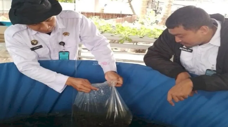 Lapas Banjarmasin Tebar 600 Bibit Ikan Mas, Perkuat Ketahanan Pangan dan Kemandirian