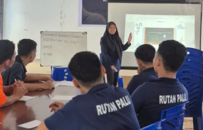 Kelas Kepramukaan Rutan Palu Asah Karakter Dan Belajar Sandi Angka (Dok. Istimewa)