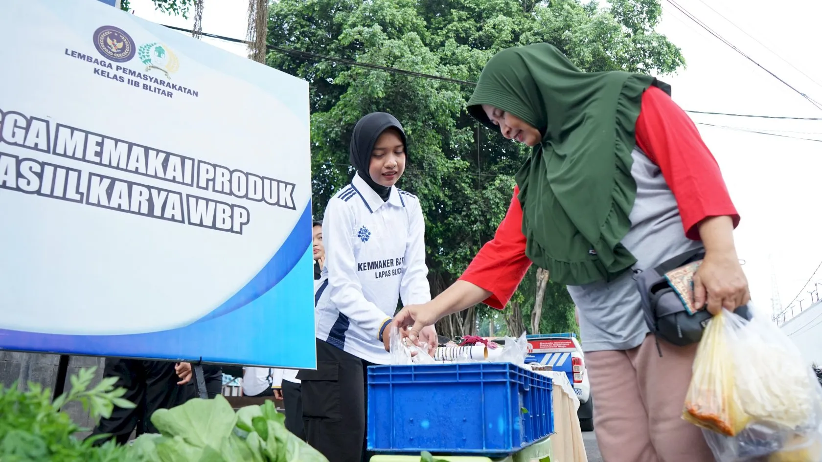 Lapas Blitar Dorong Daya Saing Warga Binaan melalui Pemasaran Produk di Car Free Day (Dok. Istimewa)