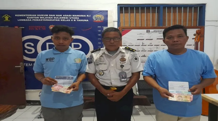 Lapas Kelas IIB Tahuna Salurkan Premi Kerja Warga Binaan sebagai Bentuk Apresiasi, Motivasi Kemandirian, dan Penguatan Keterampilan Produktif Berkelanjutan (Dok. Istimewa)