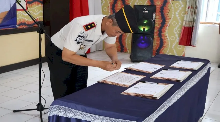 Rutan Kelas IIB Marabahan Teguhkan Komitmen Bersama dan Pakta Integritas Tahun 2026 untuk Percepatan Zona Integritas Menuju WBK dan WBBM (Dok. Istimewa)