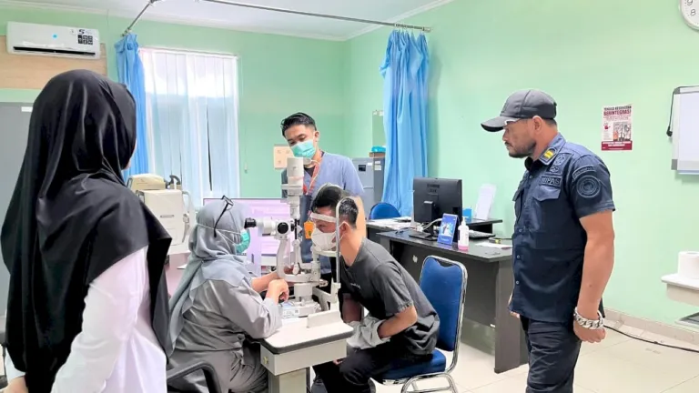 Lapas Kelas IIB Tanjungpandan Memfasilitasi Rujukan Pemeriksaan Kesehatan ke RSUD sebagai Pemenuhan Hak Dasar Warga Binaan secara Humanis dan Terukur (Dok. Istimewa)