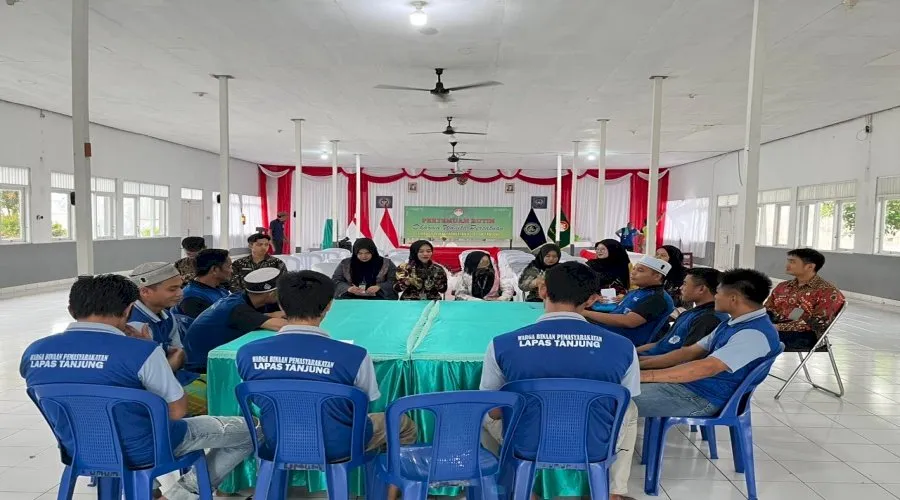 Ruang Tulis Humanis Perkuat Pembinaan Kepribadian Warga Binaan Lapas Tanjung (Dok. Istimewa)