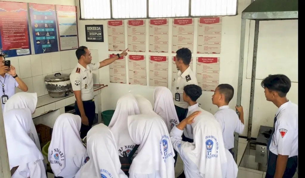 Rutan Barabai Gelar Wisata Hukum Pelajar (Dok. Istrimewa)