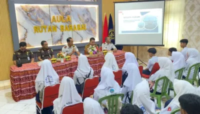 Rutan Barabai Gelar Wisata Hukum Pelajar (Dok. Istrimewa)