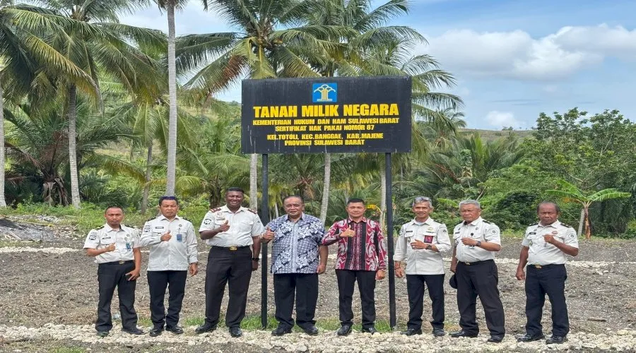 Kakanwil Sulbar Tinjau SAE Rutan Majene (Dok. Istimewa)