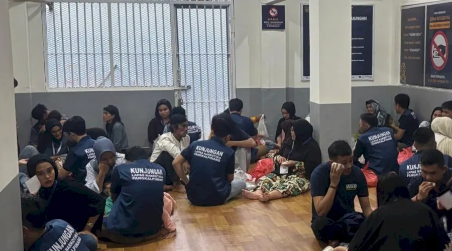Bukber Humanis Lapas Narkotika Pangkalpinang (Dok. Istimewa)