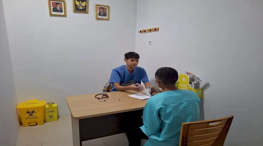 LPKA Kelas II Ambon Tingkatkan Kesiapan Kesehatan Anak Binaan Melalui Pemeriksaan Rutin Sebagai Upaya Optimalisasi Pembinaan Sebelum Menyambut Bulan Suci Ramadan 1447 Hijriah (Dok Istimewa)