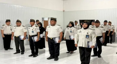 Penyematan Pangkat Rutan Majene (Dok. Istimewa)