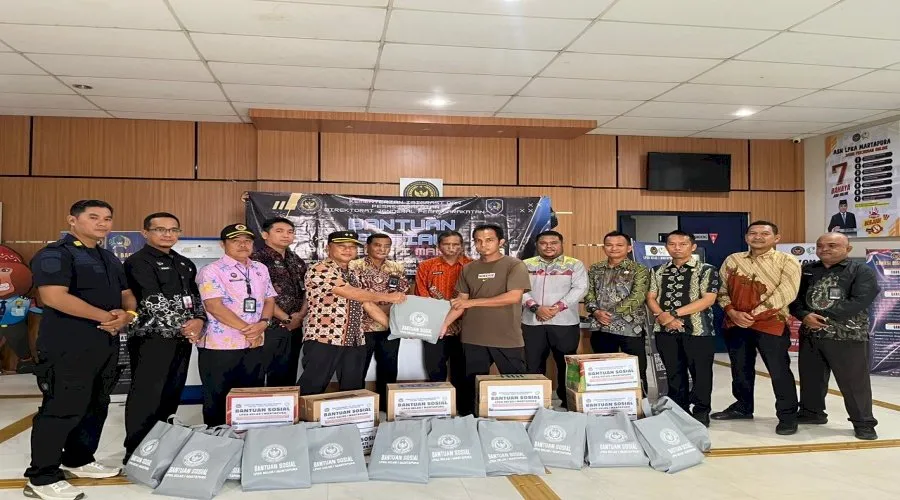 LPKA Martapura Salurkan Bansos (Dok. Istimewa)