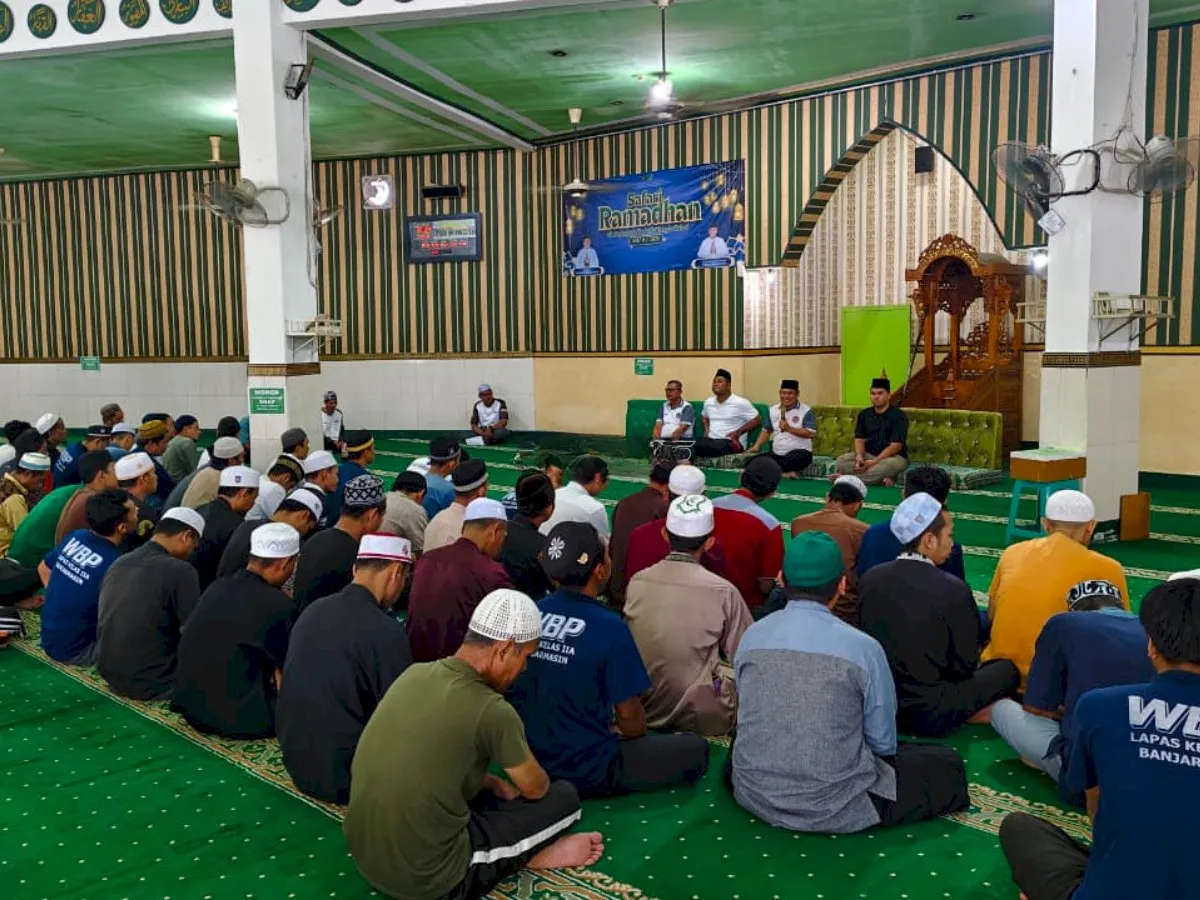 Pesantren Ramadhan Lapas Banjarmasin (Dok. Istimewa)