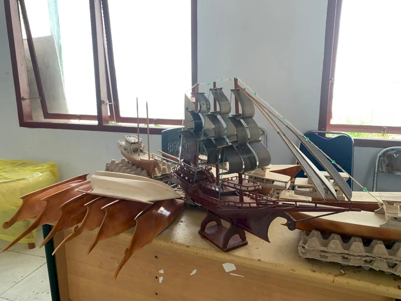 Miniatur Kapal Lapas Piru Perkuat Kemandirian Warga Binaan (Dok. Istimewa)