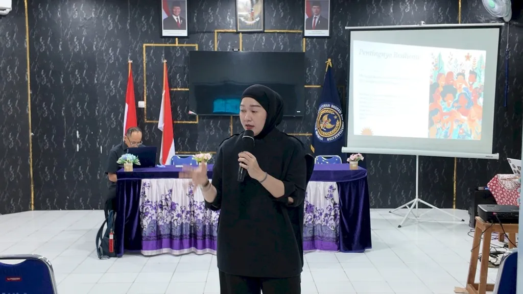 Warga Binaan Lapas Perempuan Martapura Terima Sosialisasi Penguatan Mental Dari FKIP UNISKA (Dok. Istimewa)