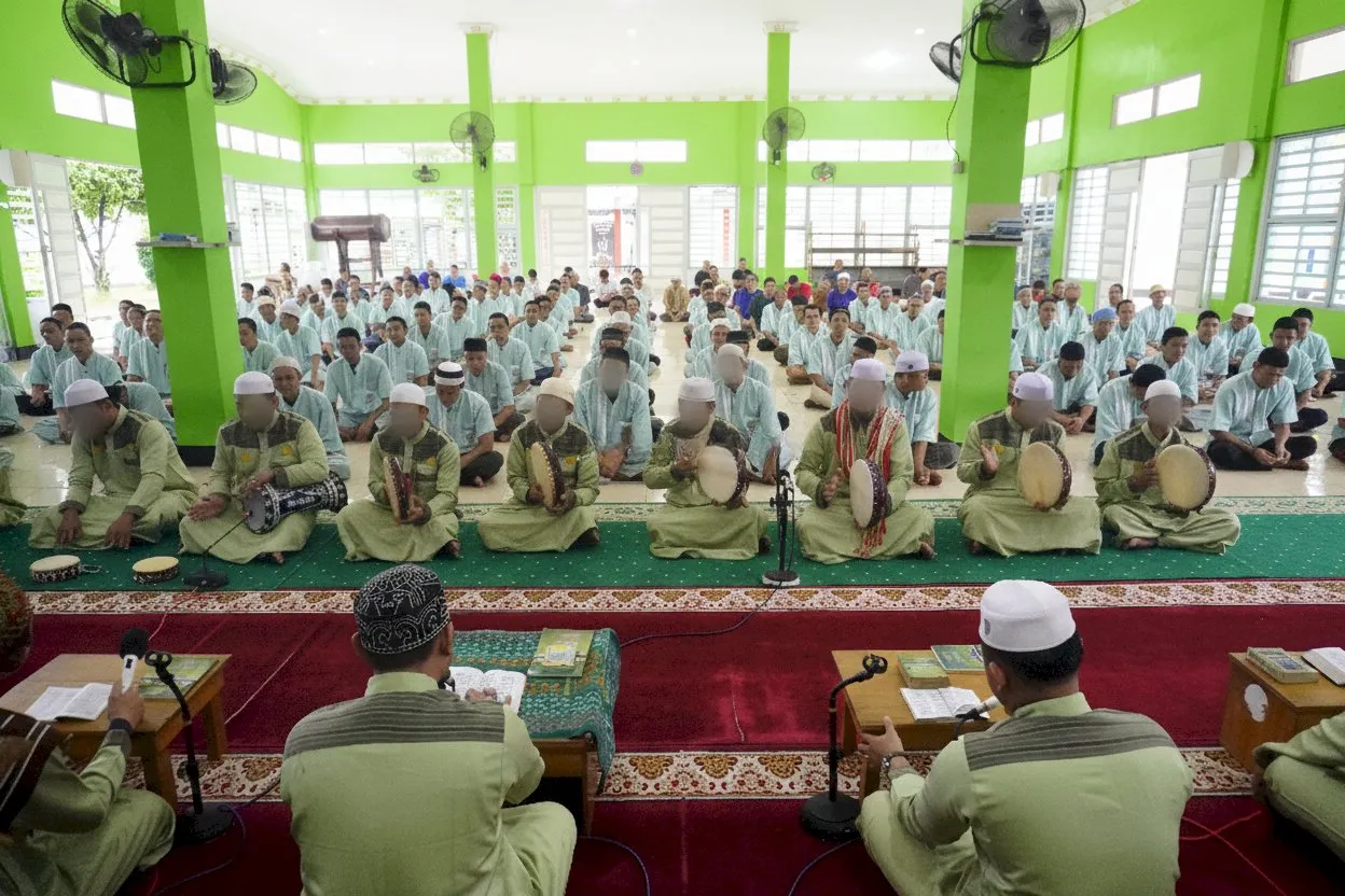 Selawat Ramadan Perkuat Pembinaan Spiritual di Lapas Narkotika Karang Intan (Dok. Istimewa)