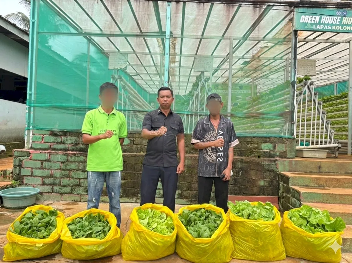 Panen Ramadan Lapas Kolonodale (Dok. Istimewa)