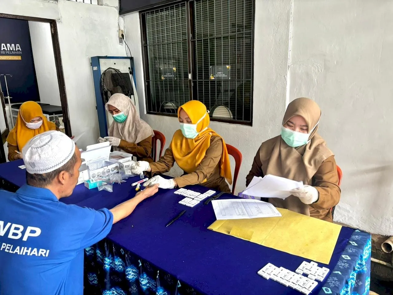 Layanan Kesehatan Terpadu Rutan Pelaihari (Dok. Istimewa)
