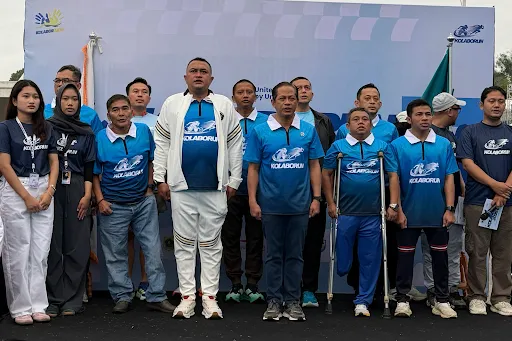 Kolaborun 2026 Bogor: Lapas Cibinong Turut Andil Meriahkan Lari Bersama Masyarakat dan Penyintas