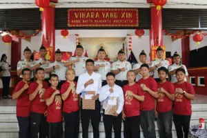 Momentum Imlek 2026, Lapas Cibinong Serahkan Remisi Khusus kepada 3 Orang Warga Binaan