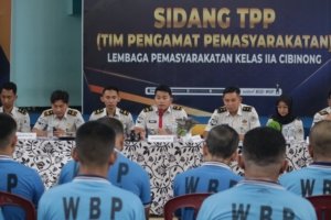 Membuka Pintu Kembali ke Masyarakat: Komitmen Lapas Cibinong dalam Reintegrasi Sosial Warga Binaan melalui Sidang TPP
