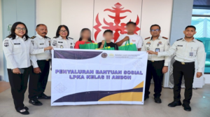 LPKA Ambon Salurkan Bantuan Sosial bagi Keluarga Anak Binaan