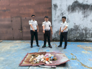 Rutan Marabahan Musnahkan Barang Terlarang Hasil Razia
