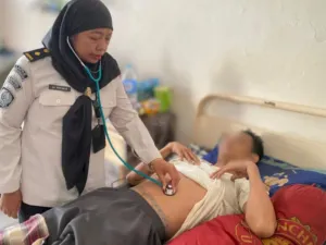 Layanan Kesehatan Konsisten Lapas Banjarmasin (Dok. Istimewa)