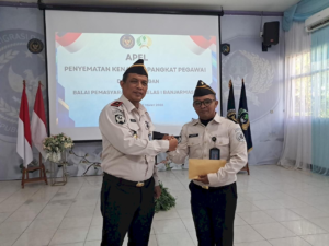 Kenaikan Pangkat PK Bapas Banjarmasin (Dok. Istimewa)