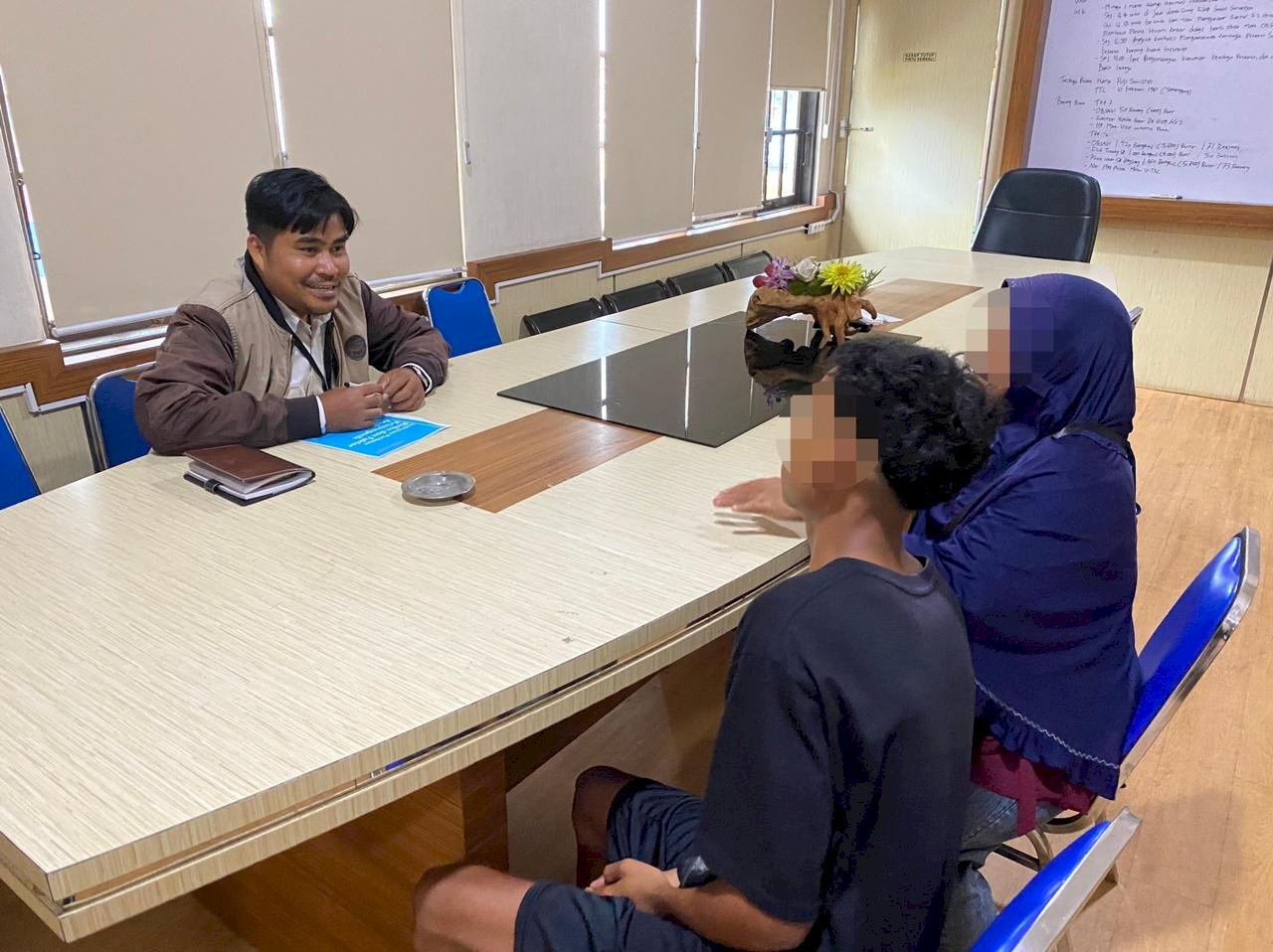 Pendampingan ABH di Ditpolairud Kalsel (Dok. Istimewa)