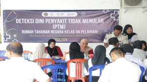 Sinergi Rutan Pelaihari dan Puskesmas Angsau Perkuat Deteksi Dini Penyakit Tidak Menular