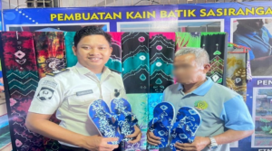 Lapas Banjarmasin Kembangkan Sandal Sasirangan untuk Pembinaan Kemandirian