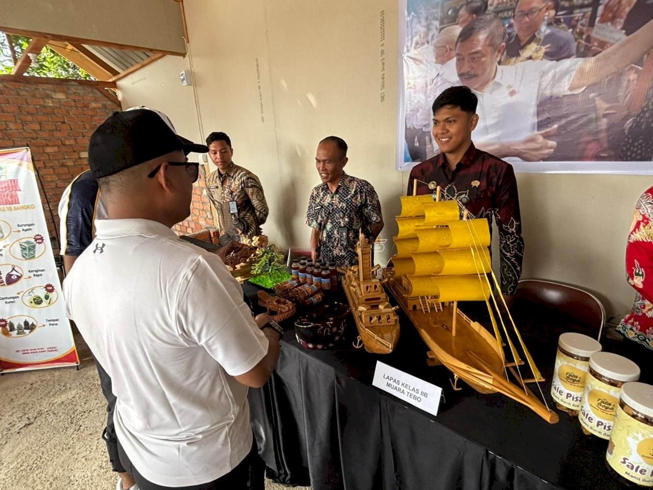 Lapas Muara Tebo Tampilkan Produk Unggulan Warga Binaan di Bazar Pemasyarakatan Jambi